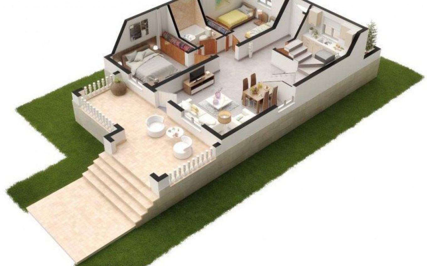 Nouvelle construction - Terraced house - Sucina - Balsicas