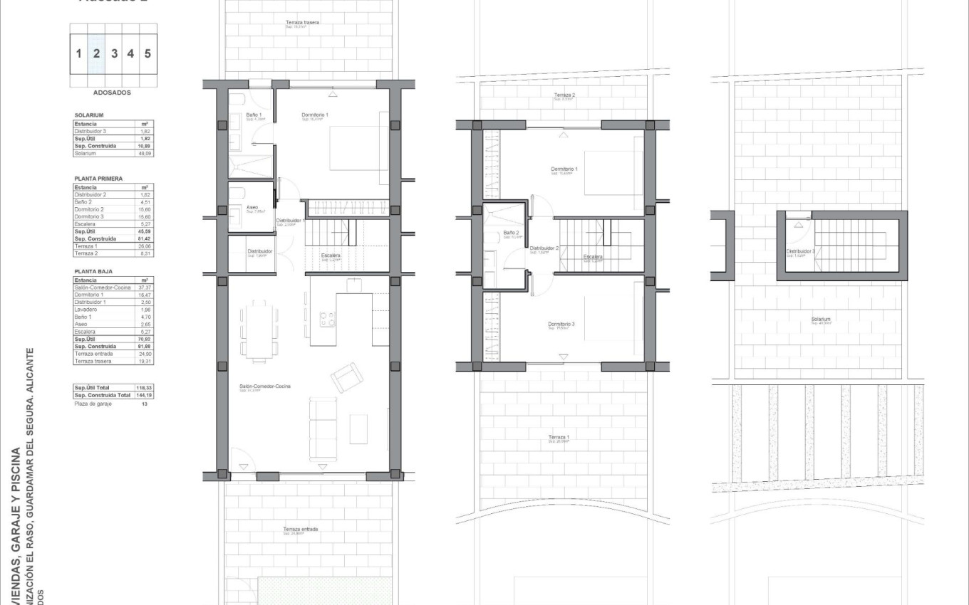 Nouvelle construction - Town House - Guardamar del Segura - EL RASO