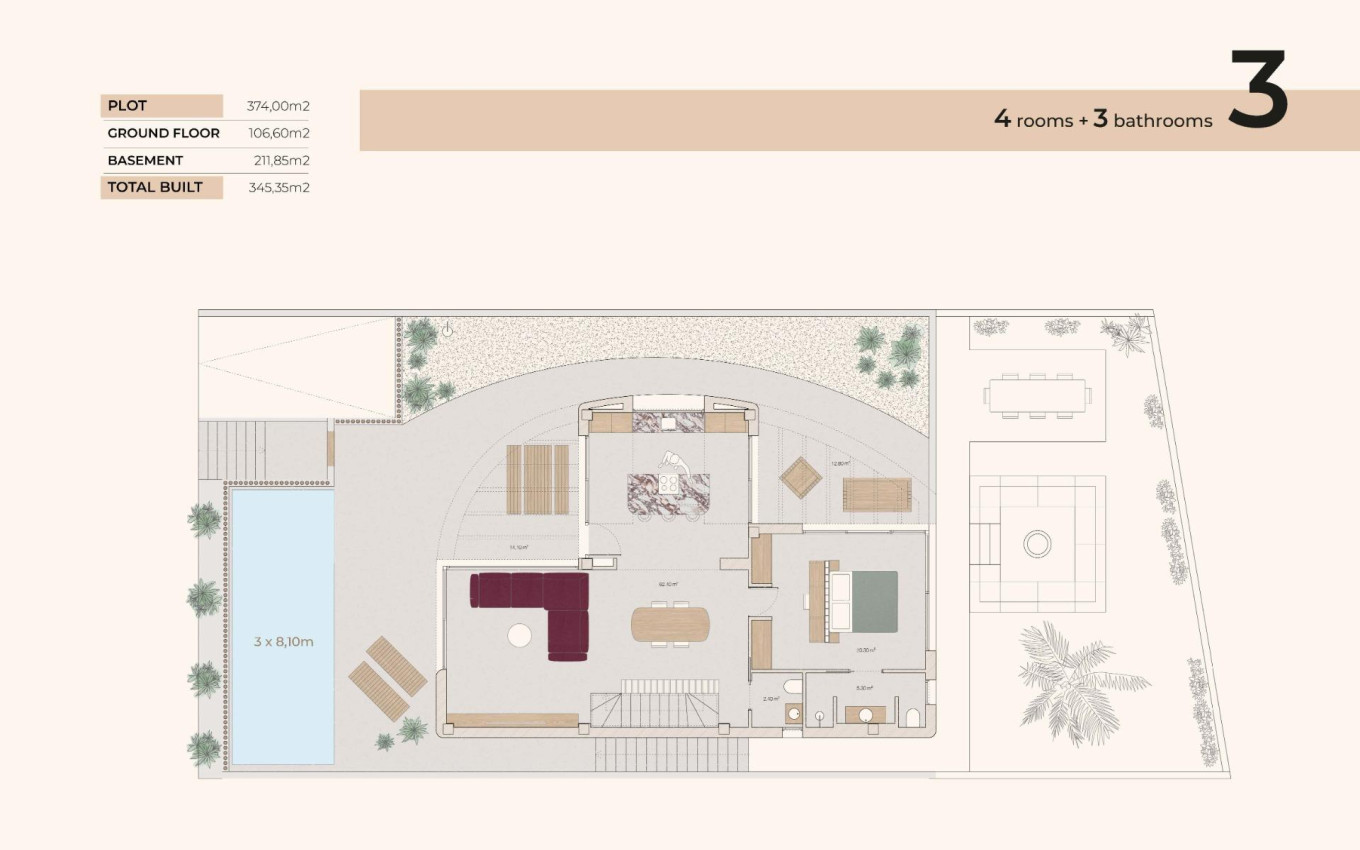 Nouvelle construction - Villa - Algorfa - La finca golf