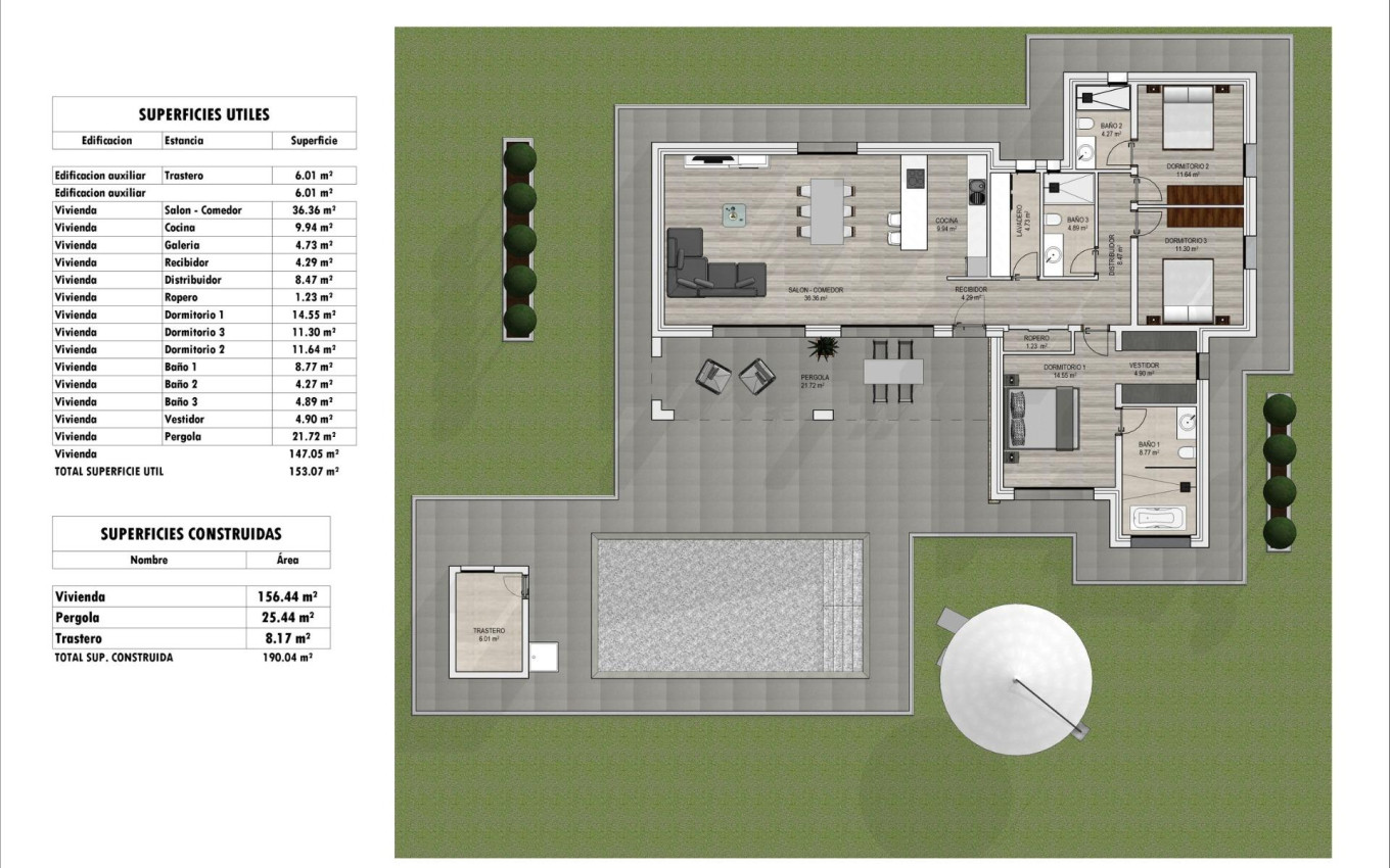Nouvelle construction - Villa - Aspe - Poligono 19