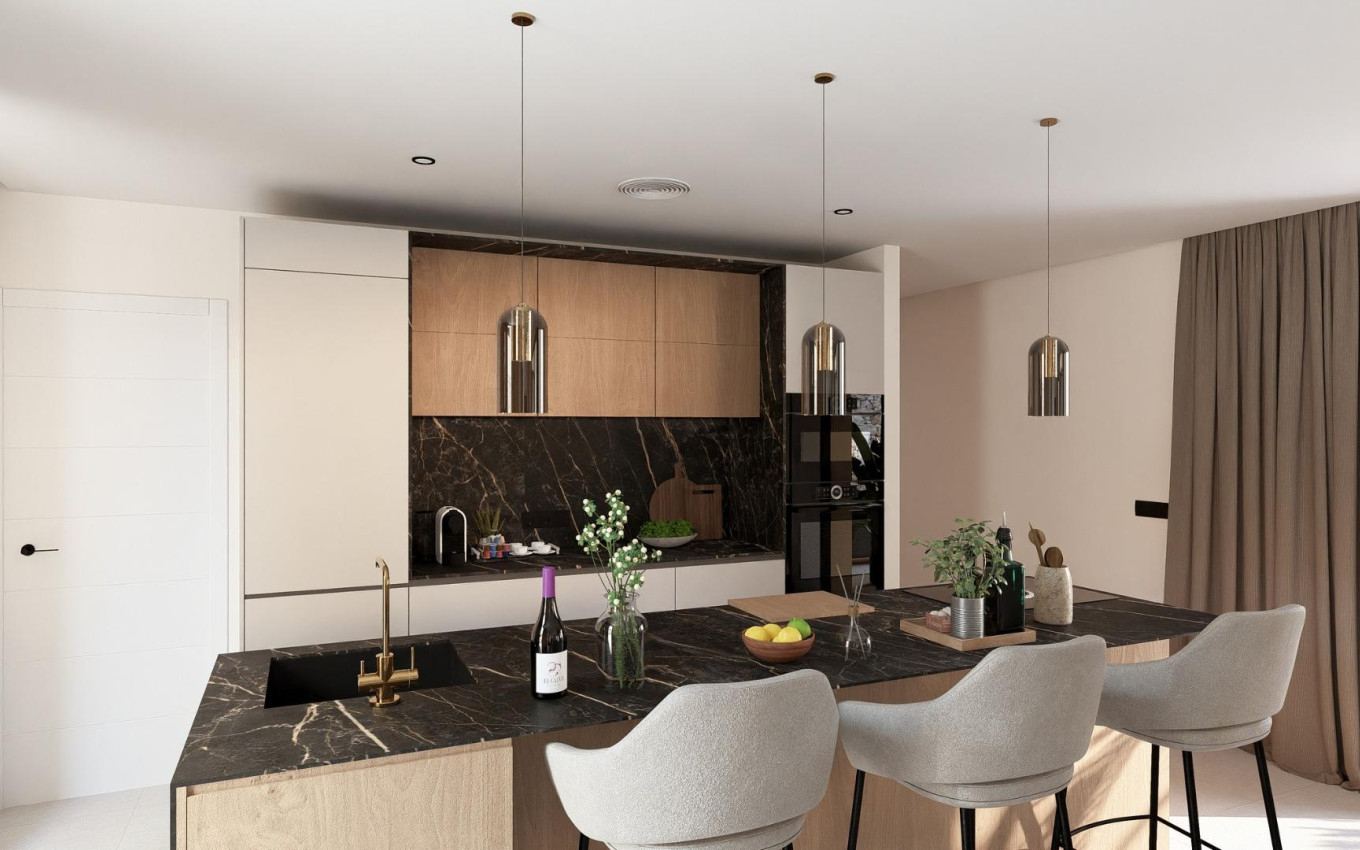 Nouvelle construction - Villa - BAÑOS Y MENDIGO - Altaona Golf