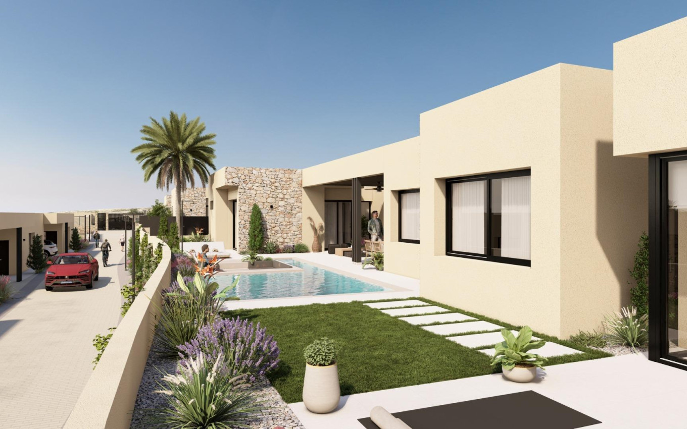 Nouvelle construction - Villa - BAÑOS Y MENDIGO - Altaona Golf