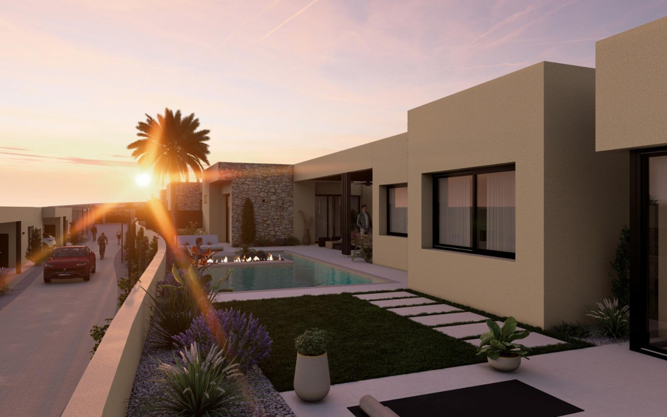 Nouvelle construction - Villa - BAÑOS Y MENDIGO - Altaona Golf