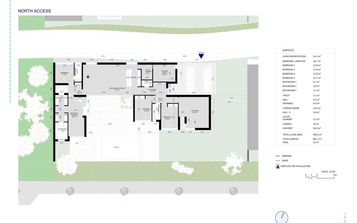 Nouvelle construction - Villa - BAÑOS Y MENDIGO - Altaona Golf