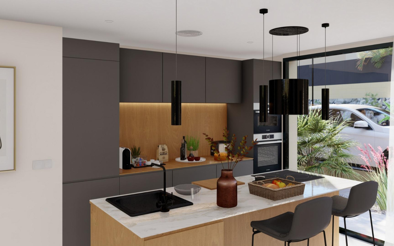 Nouvelle construction - Villa - BAÑOS Y MENDIGO - Altaona Golf