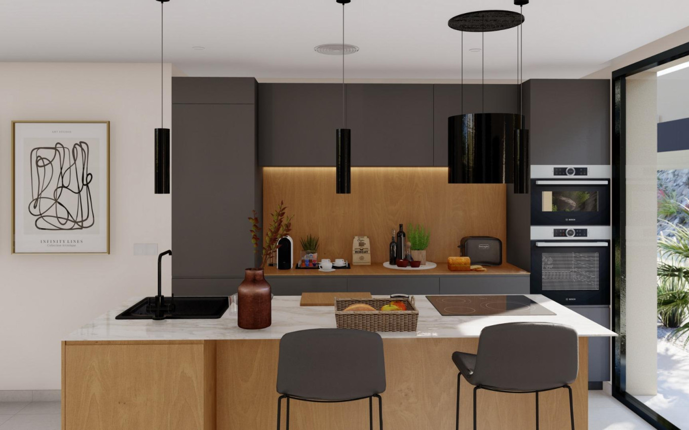 Nouvelle construction - Villa - BAÑOS Y MENDIGO - Altaona Golf