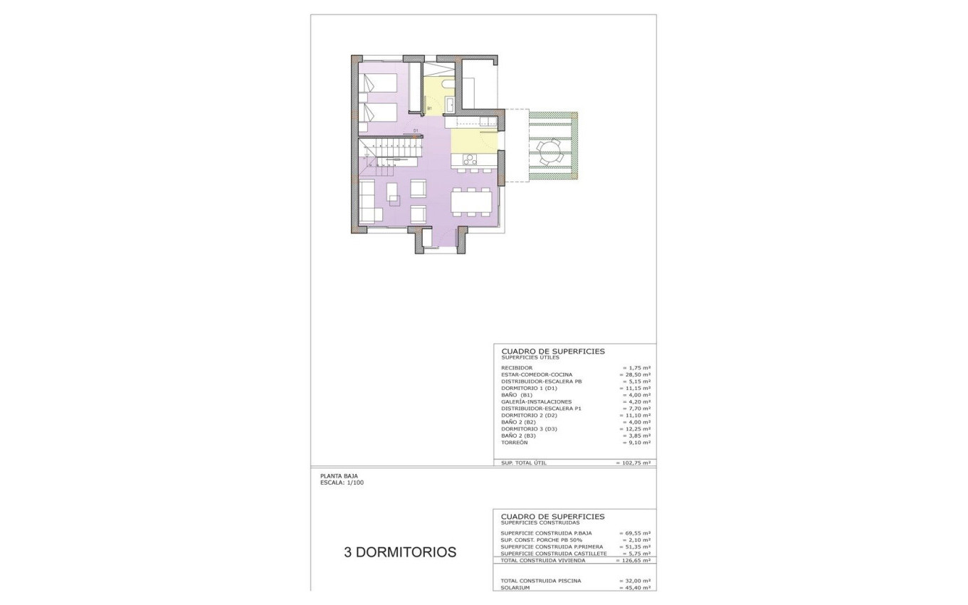 Nouvelle construction - Villa - Cartagena - Playa honda