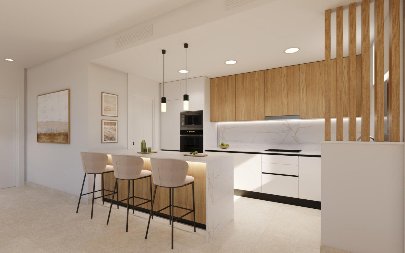 Nouvelle construction - Villa - Fuente Álamo - Hacienda Del Álamo Golf