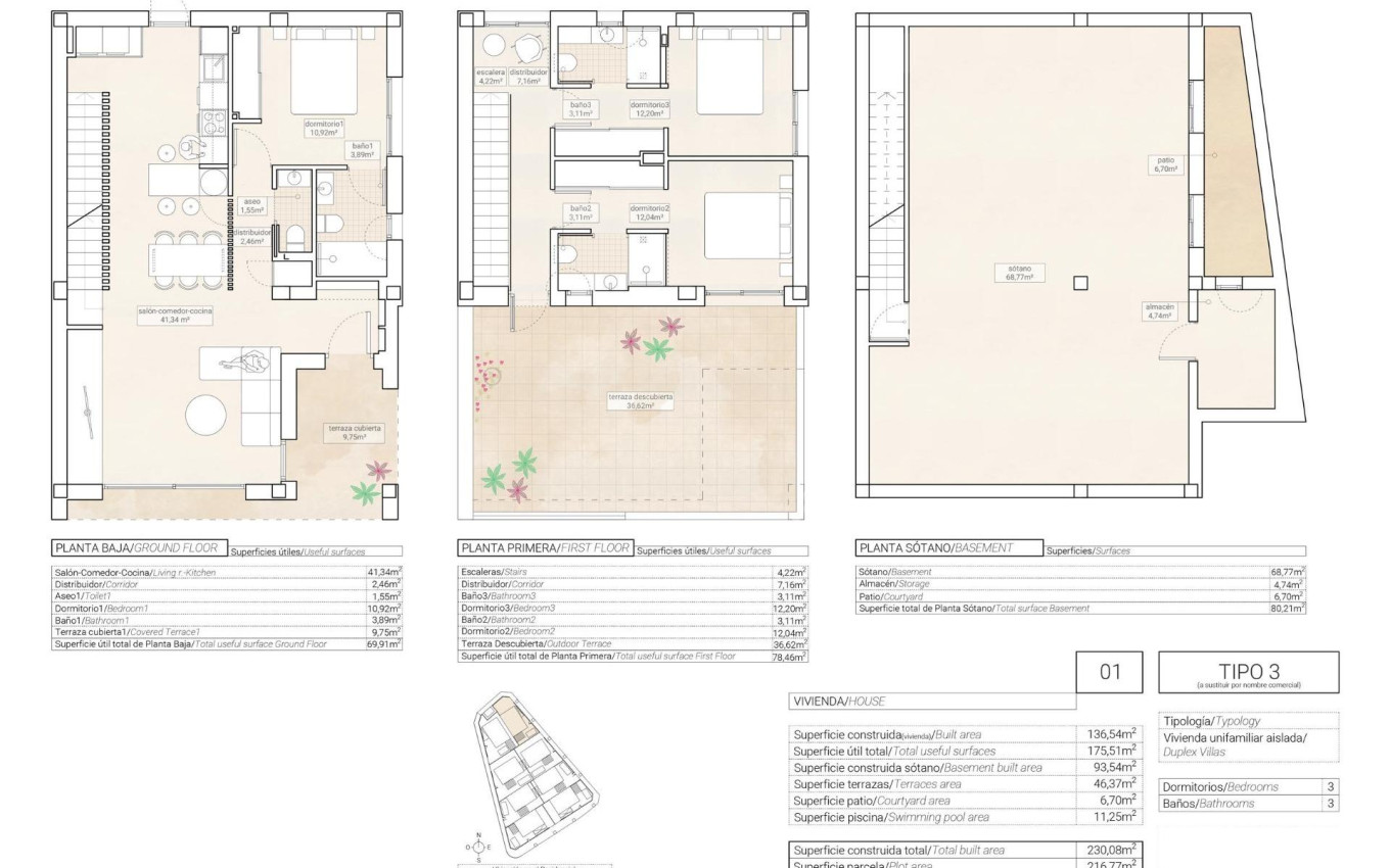 Nouvelle construction - Villa - Hondón de las Nieves - Centro