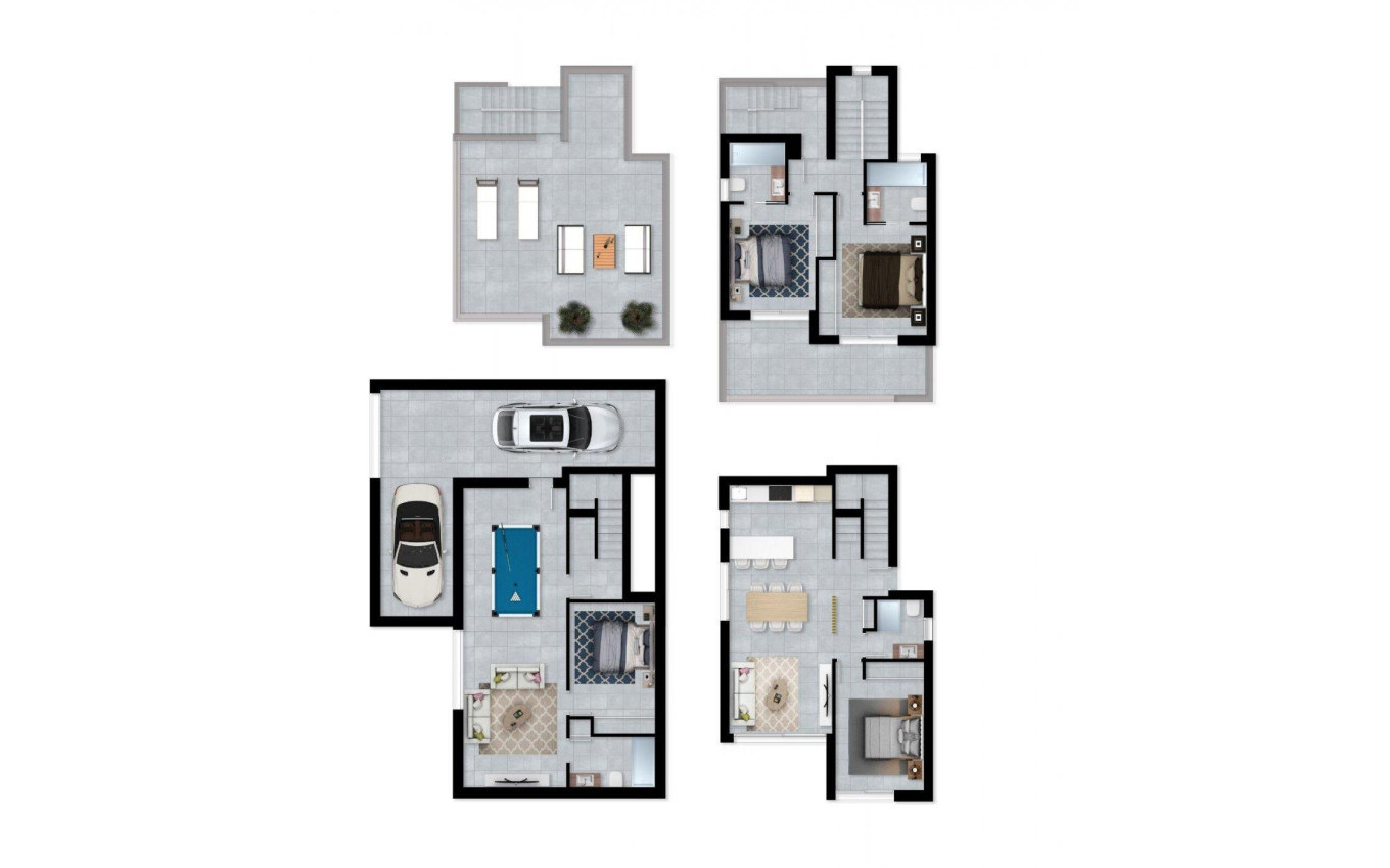 Nouvelle construction - Villa - La Nucia - Urb. Don Mar
