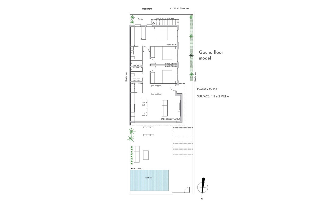 Nouvelle construction - Villa - Los Alcázares - Serena Golf