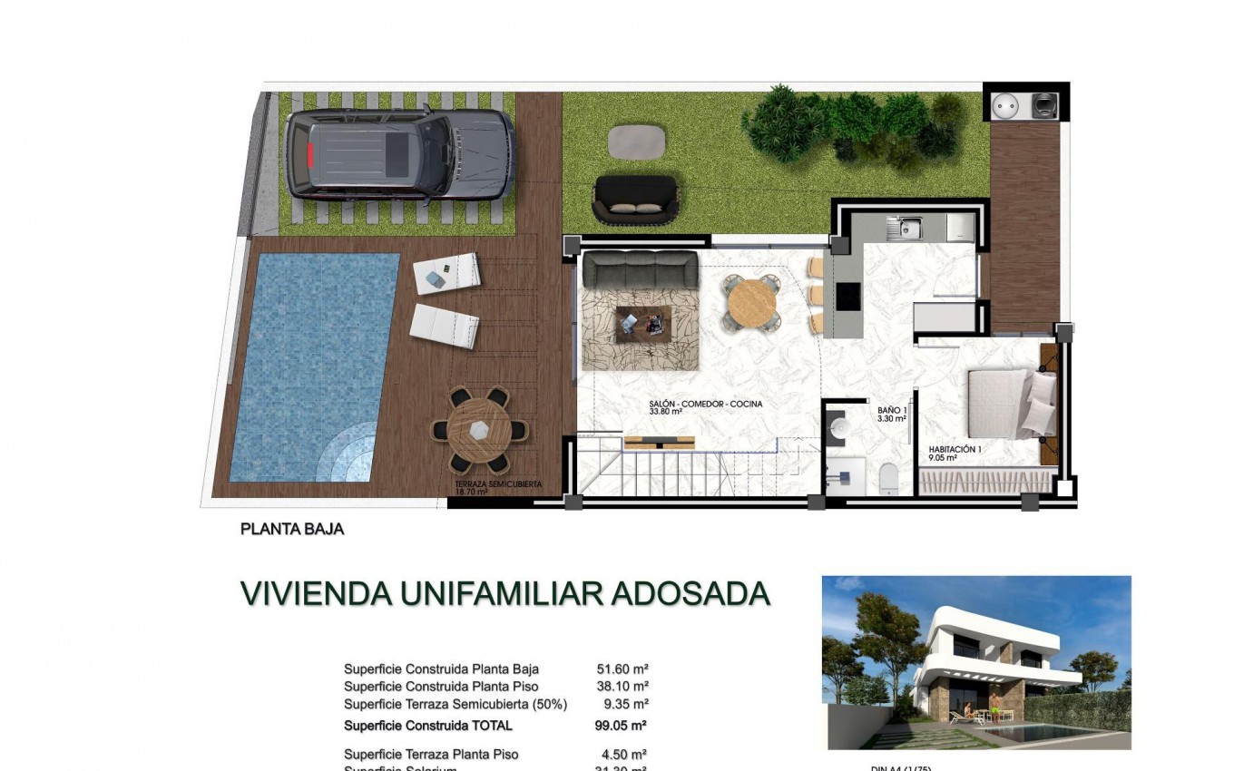 Nouvelle construction - Villa - Los Montesinos - La herrada