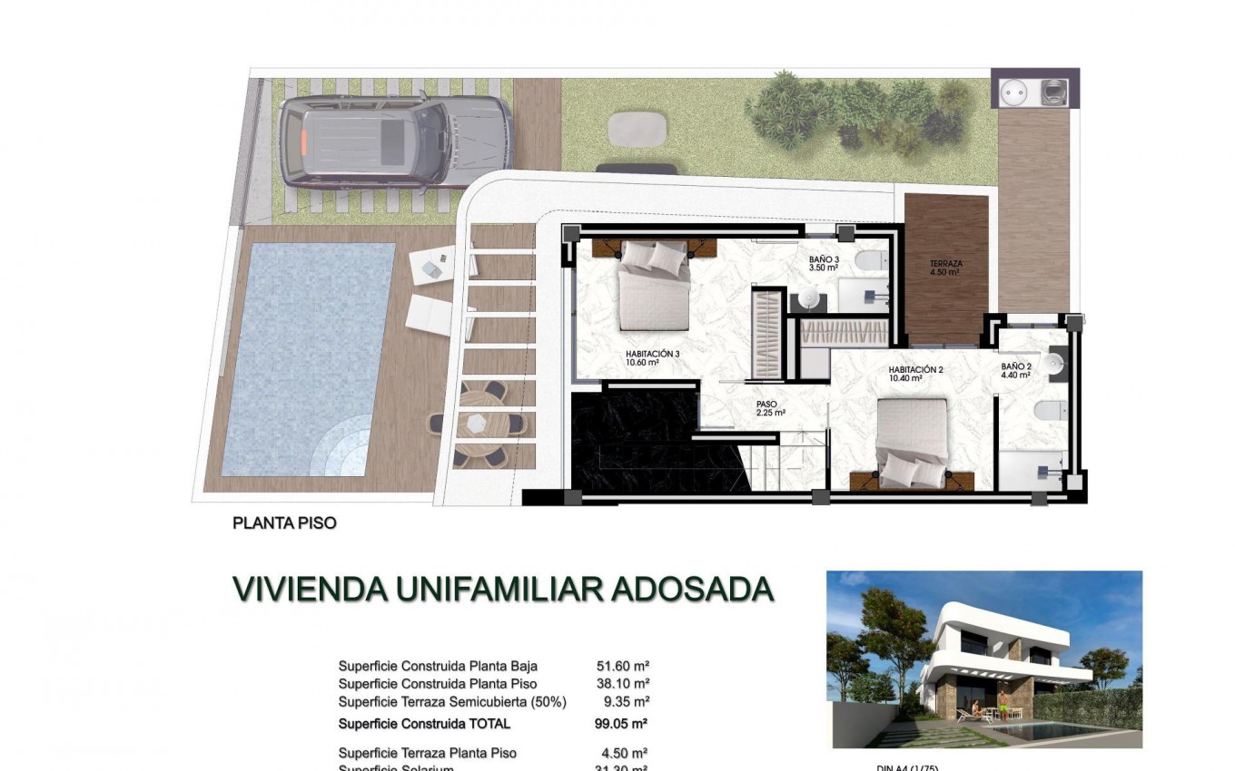 Nouvelle construction - Villa - Los Montesinos - La herrada