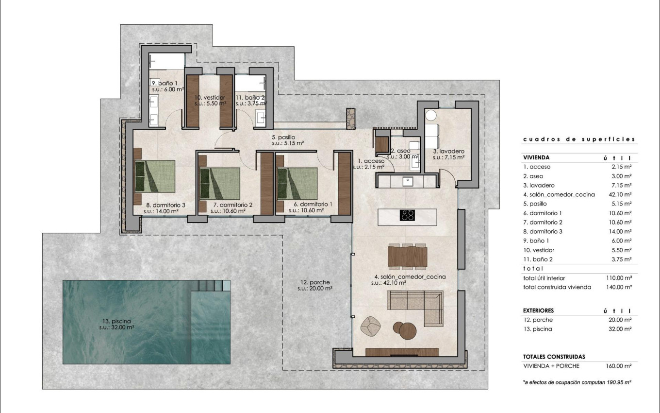Nouvelle construction - Villa - Pinoso - Lel