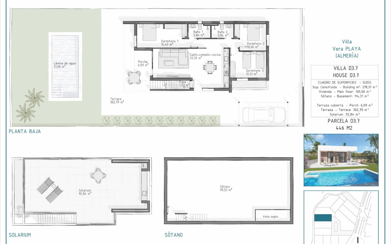 Nouvelle construction - Villa - Vera - Pueblo Salinas