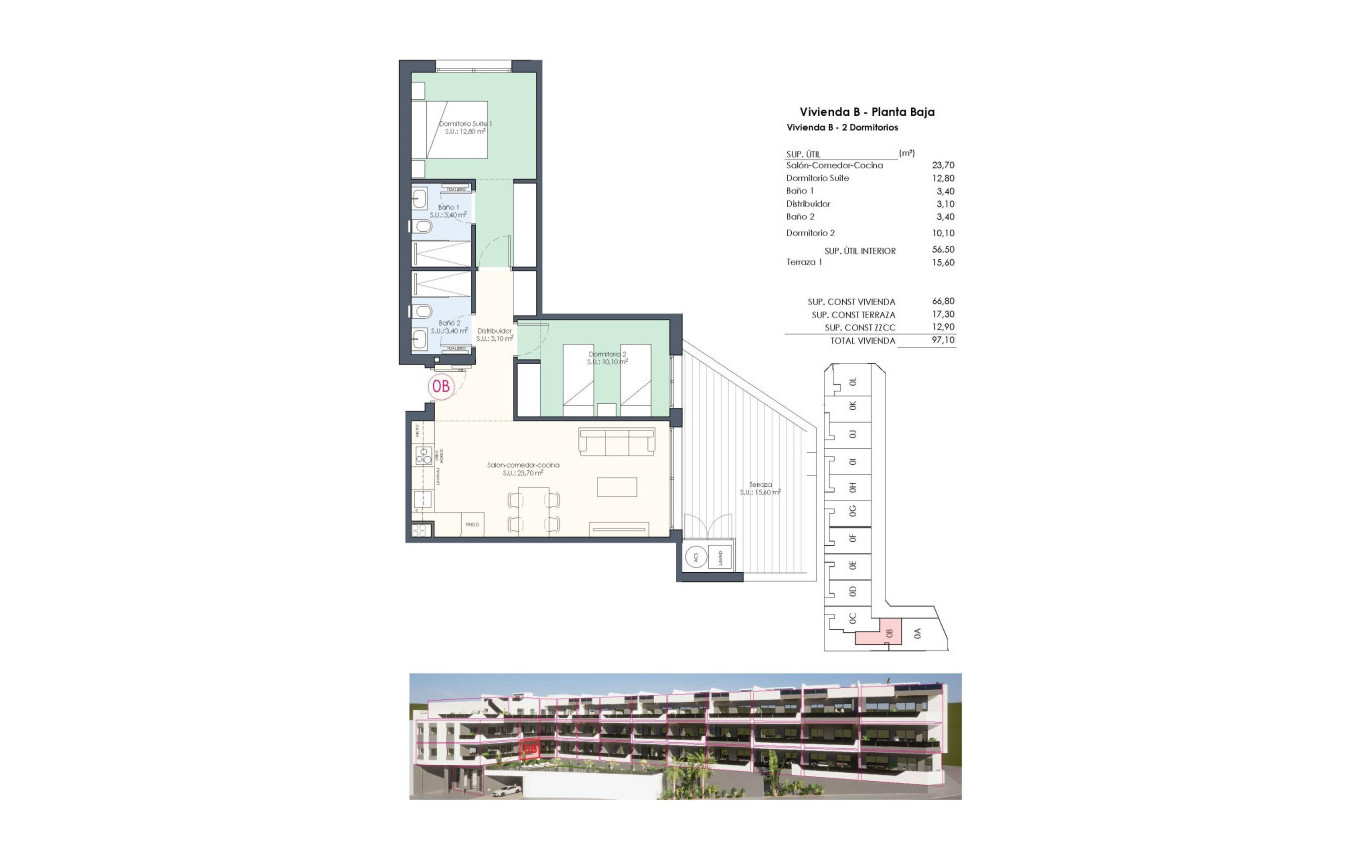 Obra Nueva - Apartamento - Benijofar - Pueblo