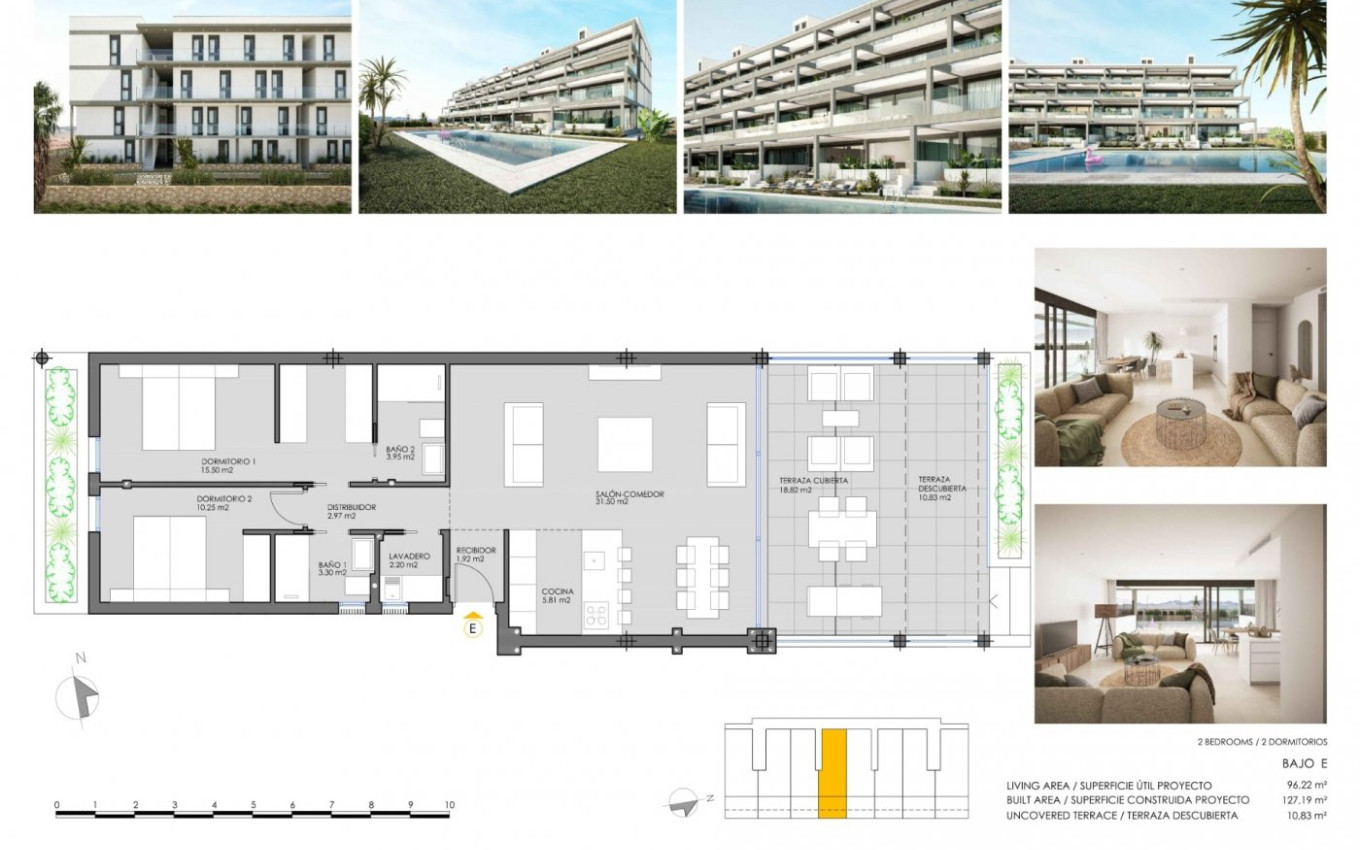 Obra Nueva - Apartamento - Cartagena - Mar de Cristal