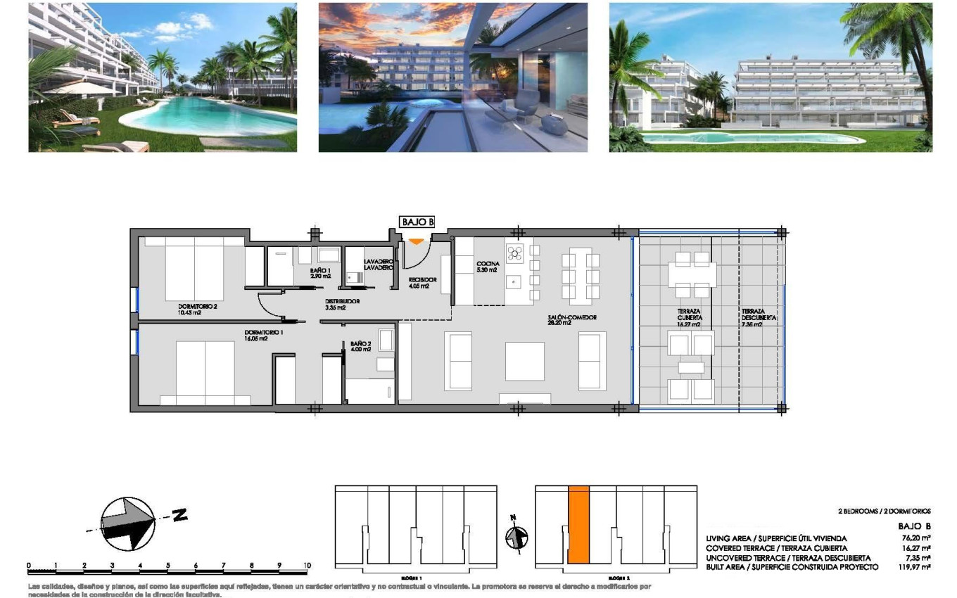 Obra Nueva - Apartamento - Cartagena - Mar de Cristal