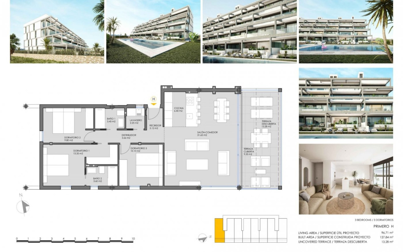 Obra Nueva - Apartamento - Cartagena - Mar de Cristal