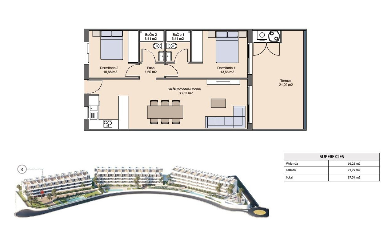 Obra Nueva - Apartamento - Finestrat - Balcon de finestrat