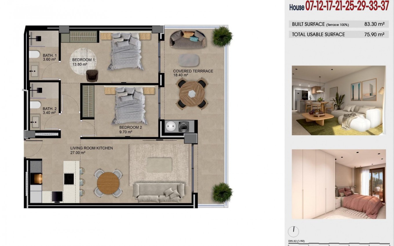 Obra Nueva - Apartamento - Guardamar del Segura - PUERTO