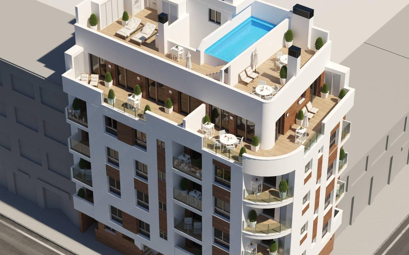 Obra Nueva - Apartamento - Torrevieja - Centro