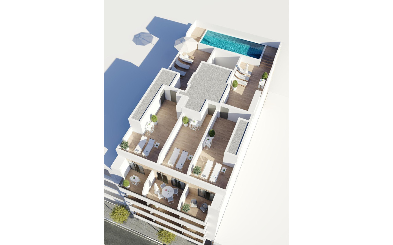 Obra Nueva - Apartamento - Torrevieja - Centro