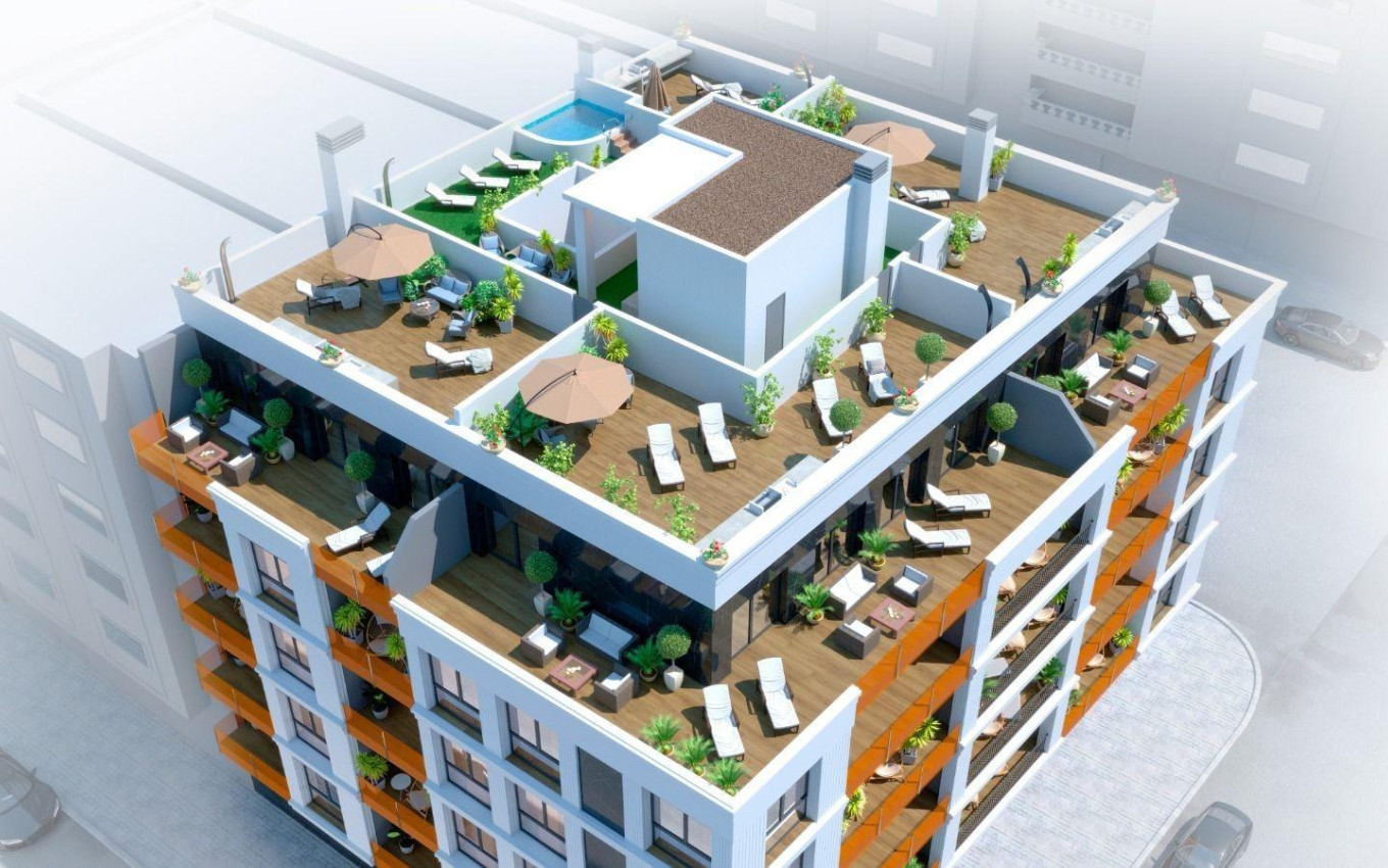 Obra Nueva - Apartamento - Torrevieja - Parque de las Naciones