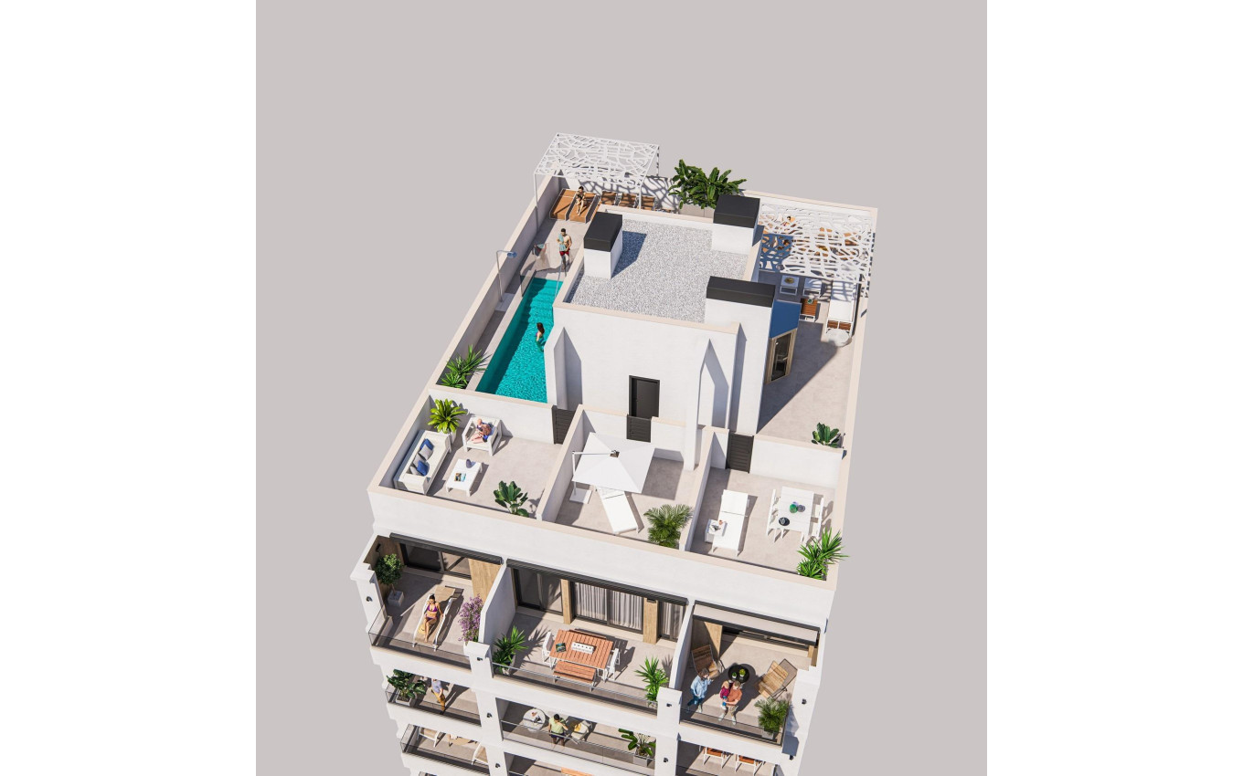 Obra Nueva - Apartamento - Torrevieja - Playa de El Cura