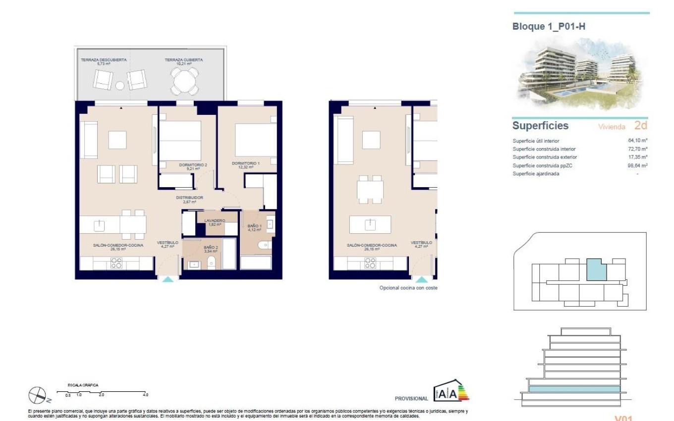 Obra Nueva - Apartamento - Villajoyosa - Playa del Torres