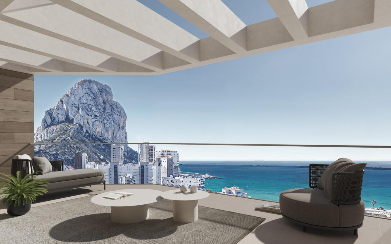 Obra Nueva - Atico - Calpe - Playa Arenal