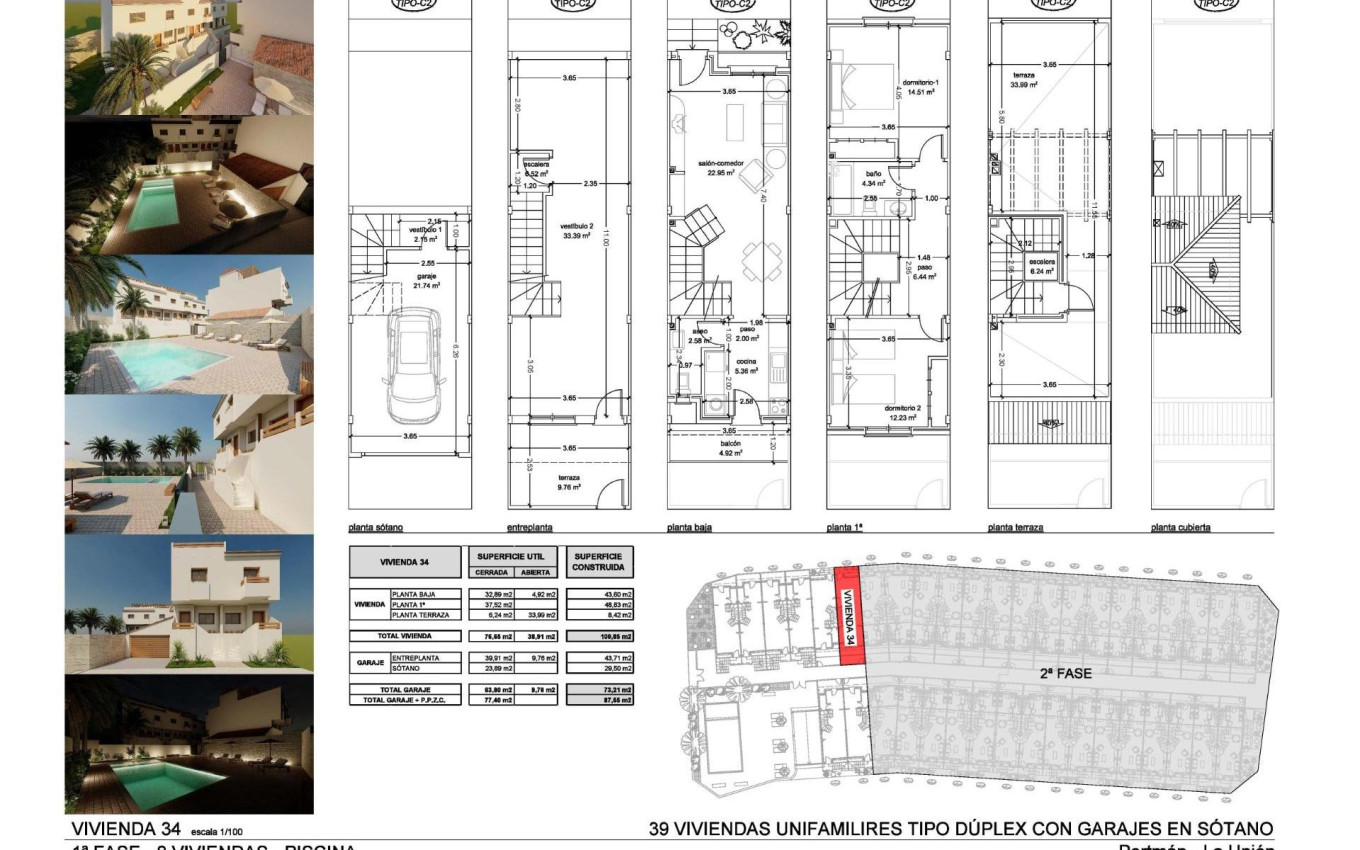 Obra Nueva - Town House - La Union - centro