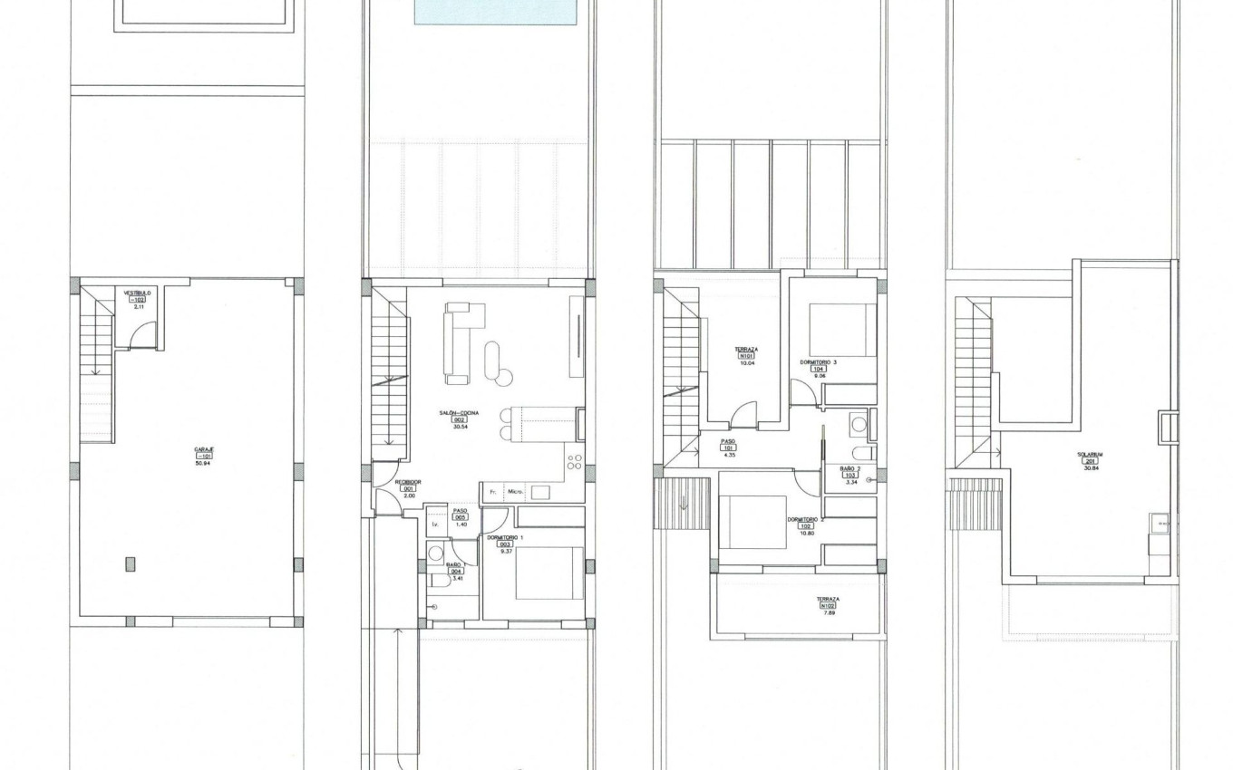 Obra Nueva - Town House - Los Alcázares - Serena Golf