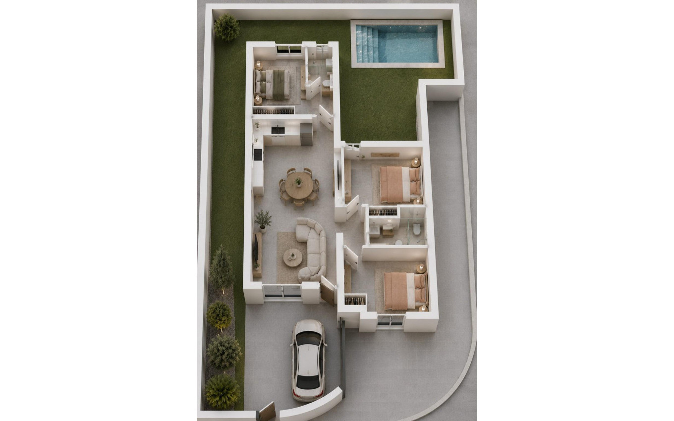Obra Nueva - Town House - Mazarron - Country Club