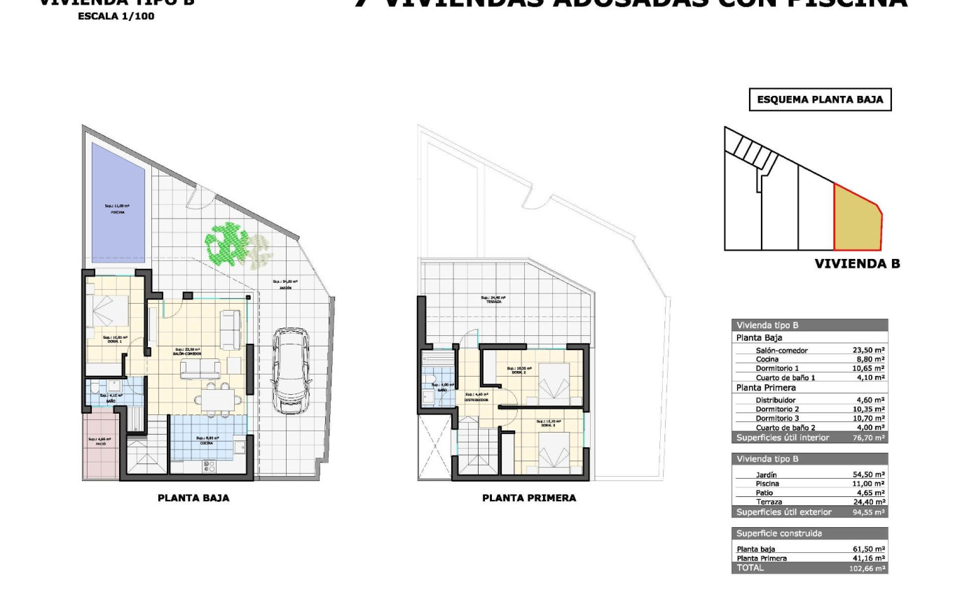 Obra Nueva - Town House - Pilar de la Horadada - pueblo
