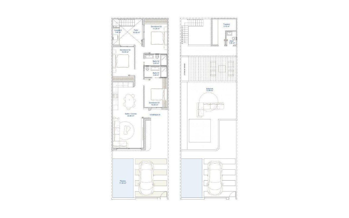 Obra Nueva - Town House - San Pedro del Pinatar - Pueblo