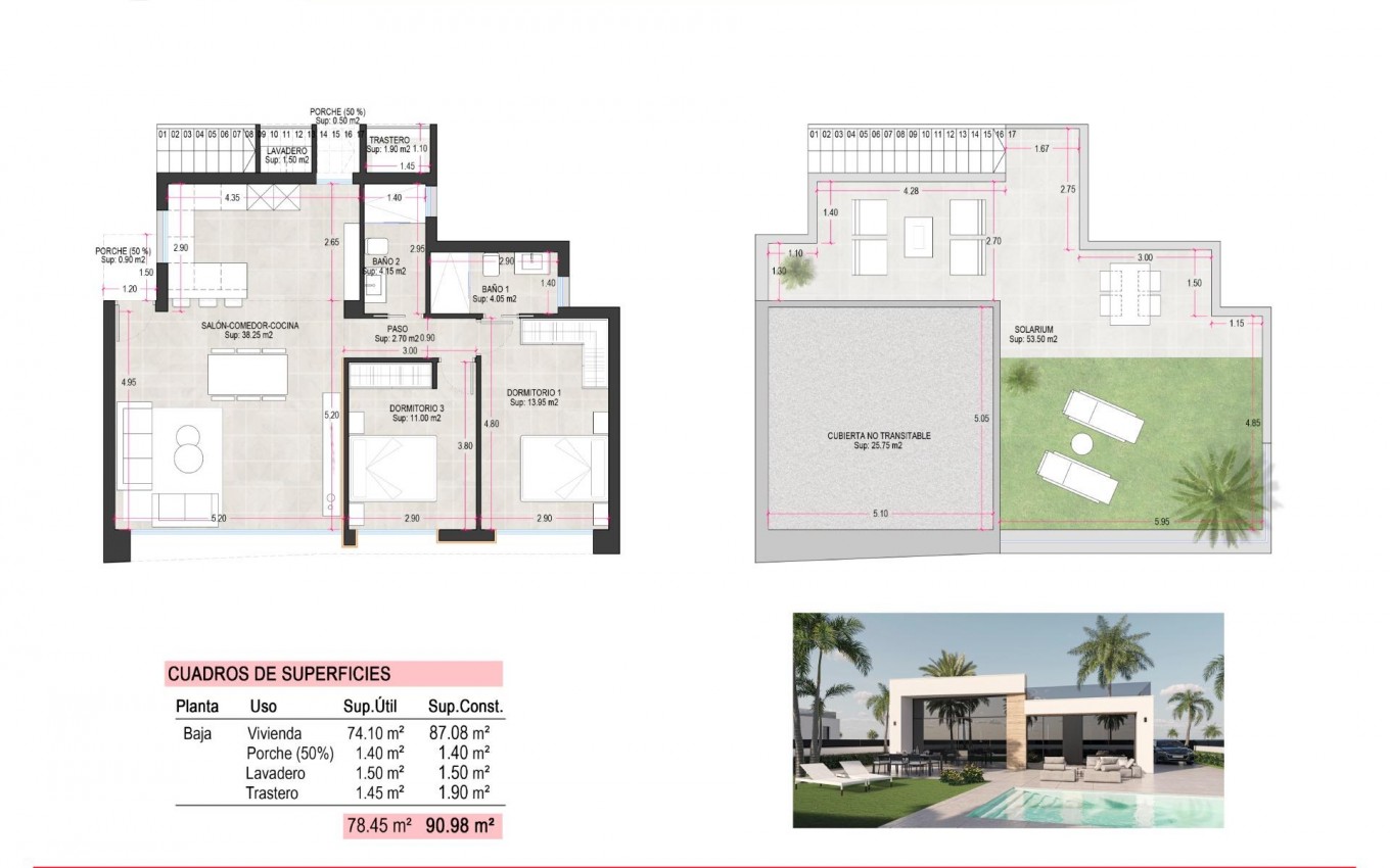 Obra Nueva - Villa - Alhama de Murcia - Condado de Alhama