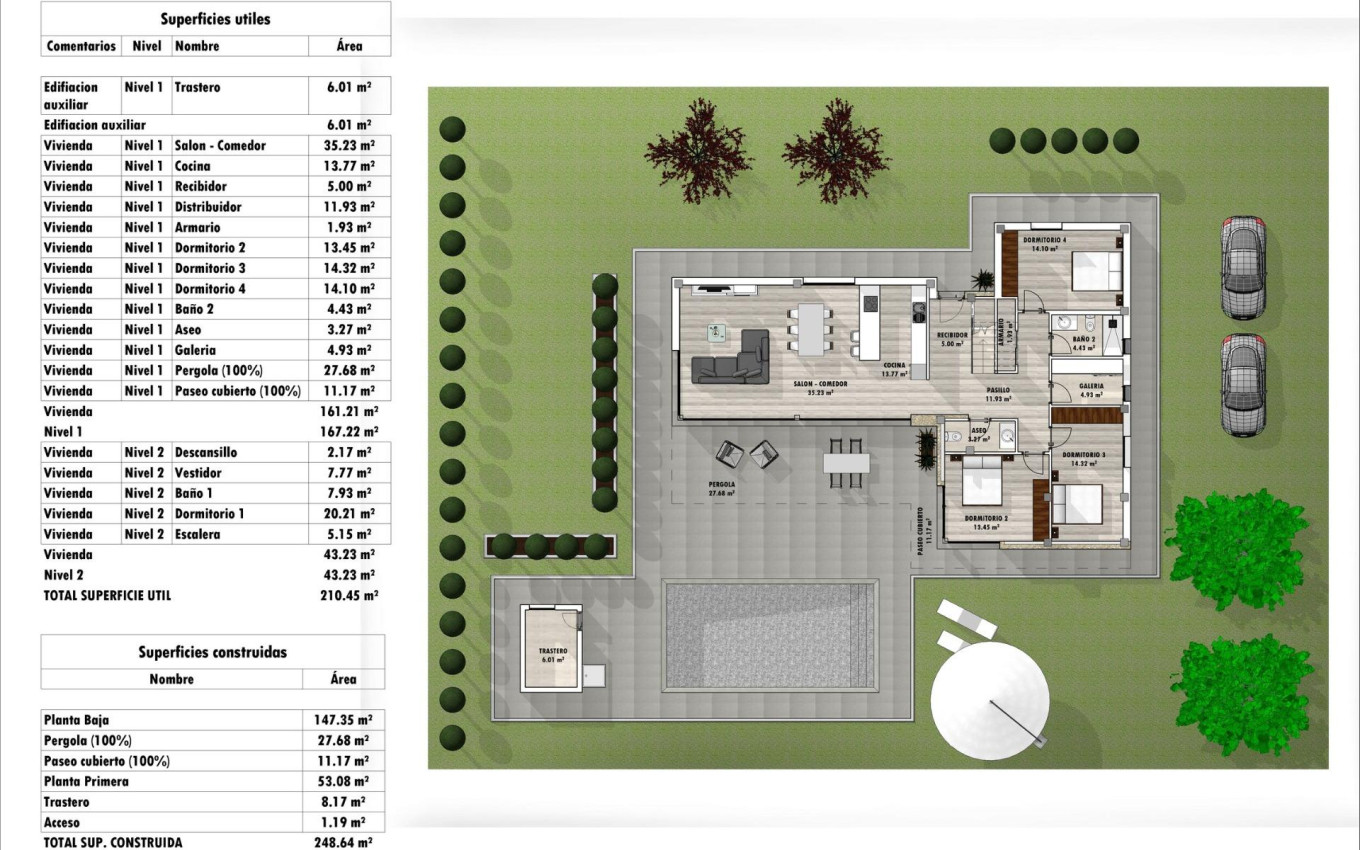 Obra Nueva - Villa - Aspe - Poligono 19