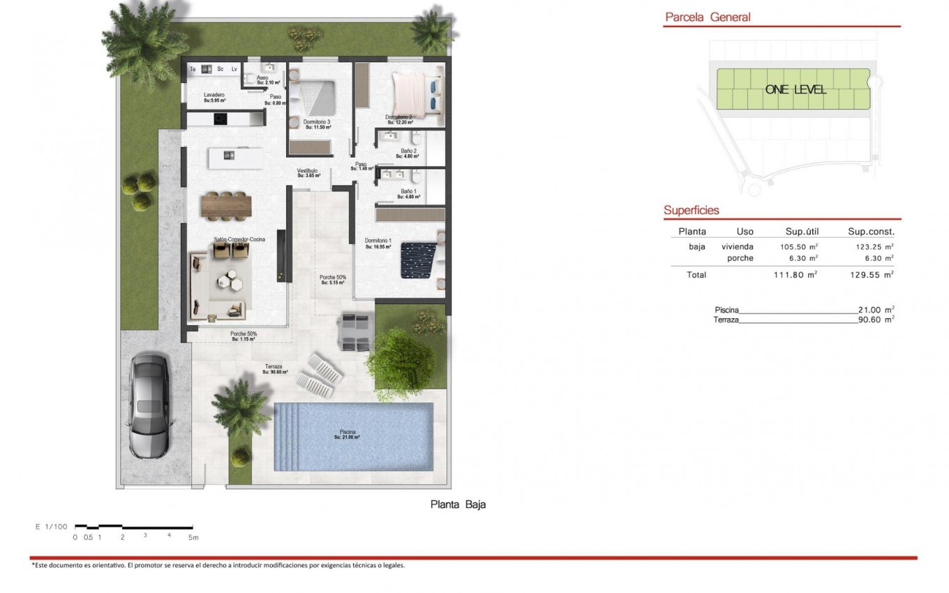 Obra Nueva - Villa - BAÑOS Y MENDIGO - Altaona golf and country village