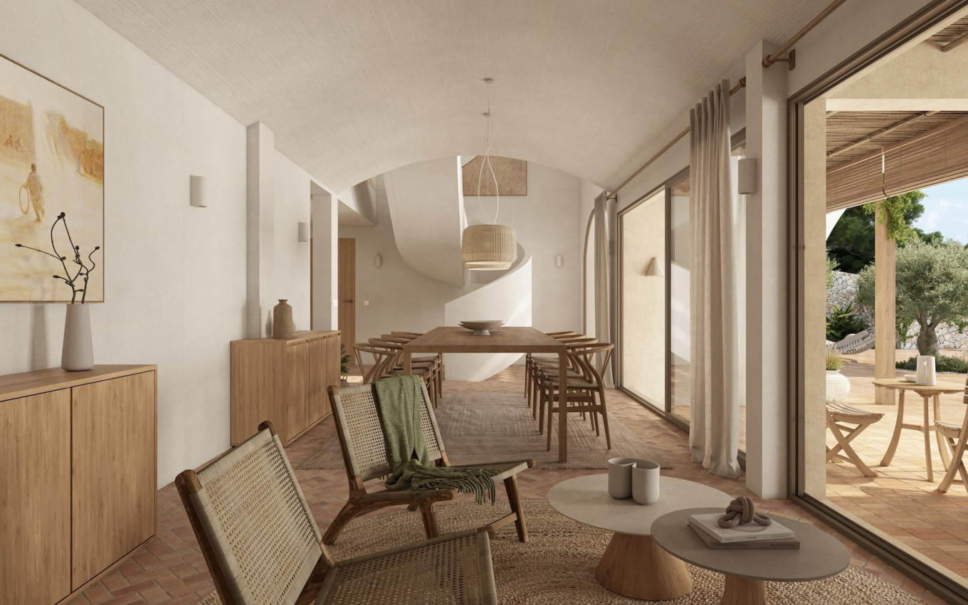 Obra Nueva - Villa - Benissa - La Fustera