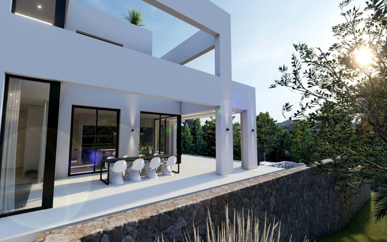 Obra Nueva - Villa - Benissa - playa fustera