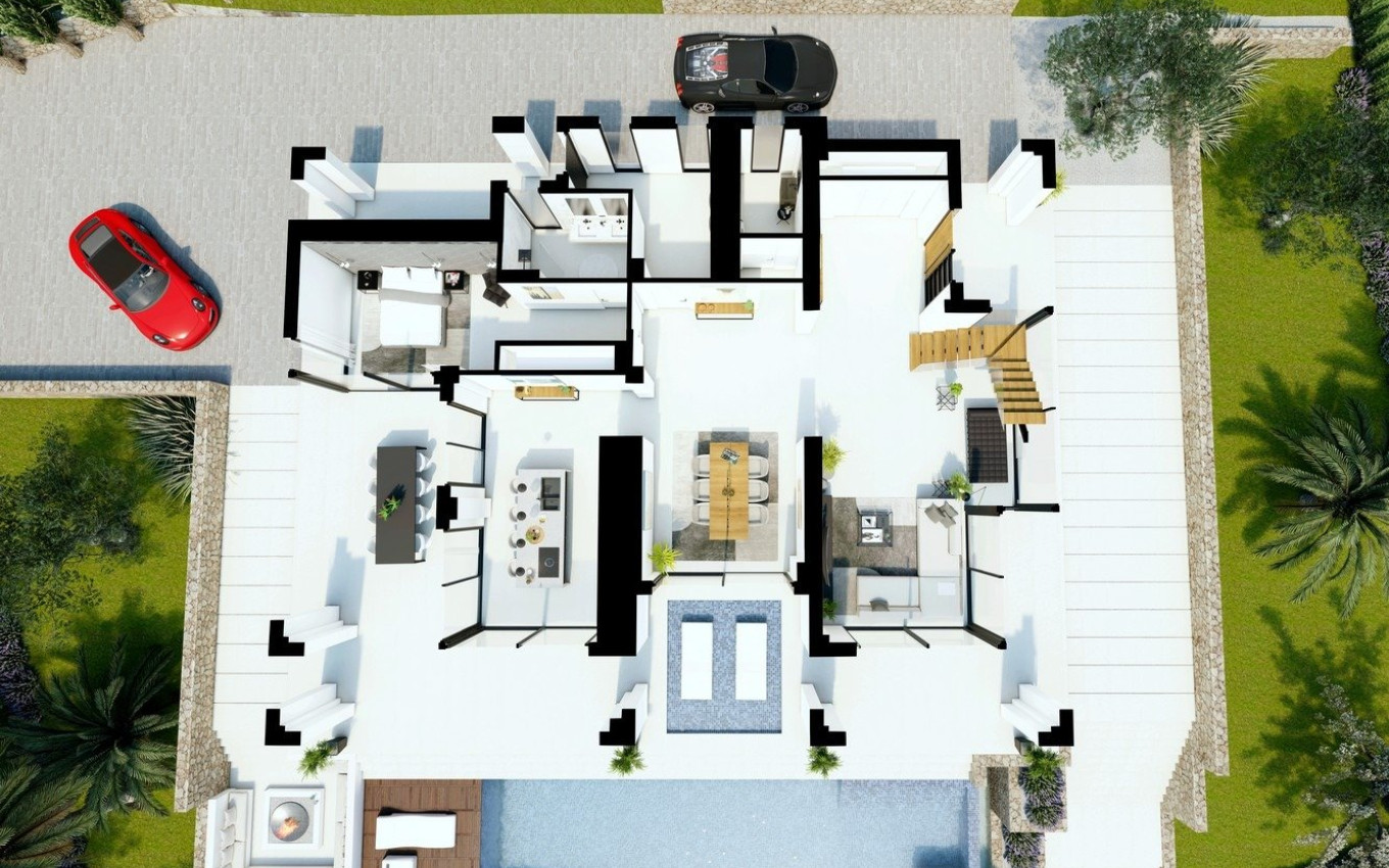 Obra Nueva - Villa - Benissa - playa fustera