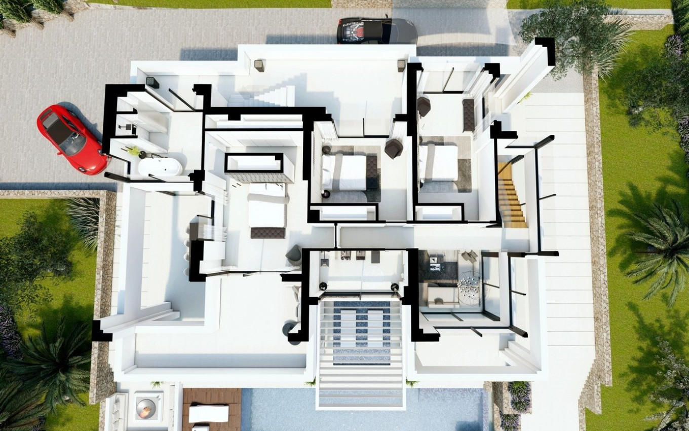 Obra Nueva - Villa - Benissa - playa fustera