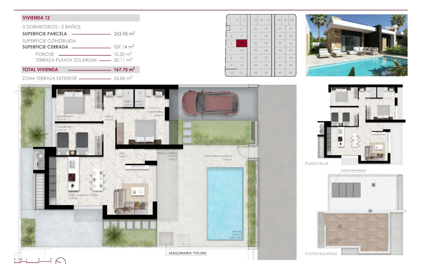 Obra Nueva - Villa - Ciudad quesada - Lo Marabú