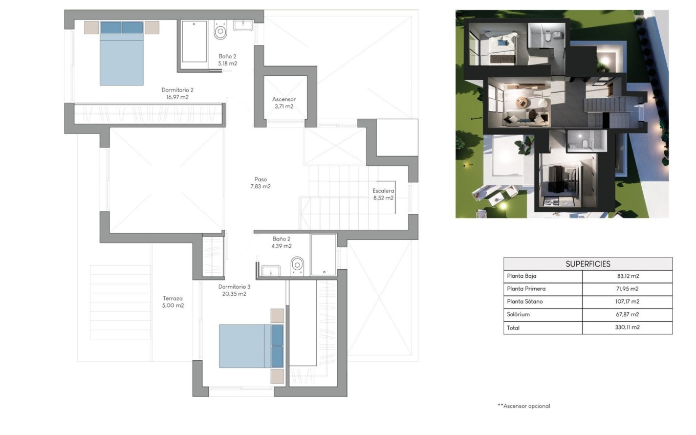 Obra Nueva - Villa - Finestrat - Balcon de finestrat