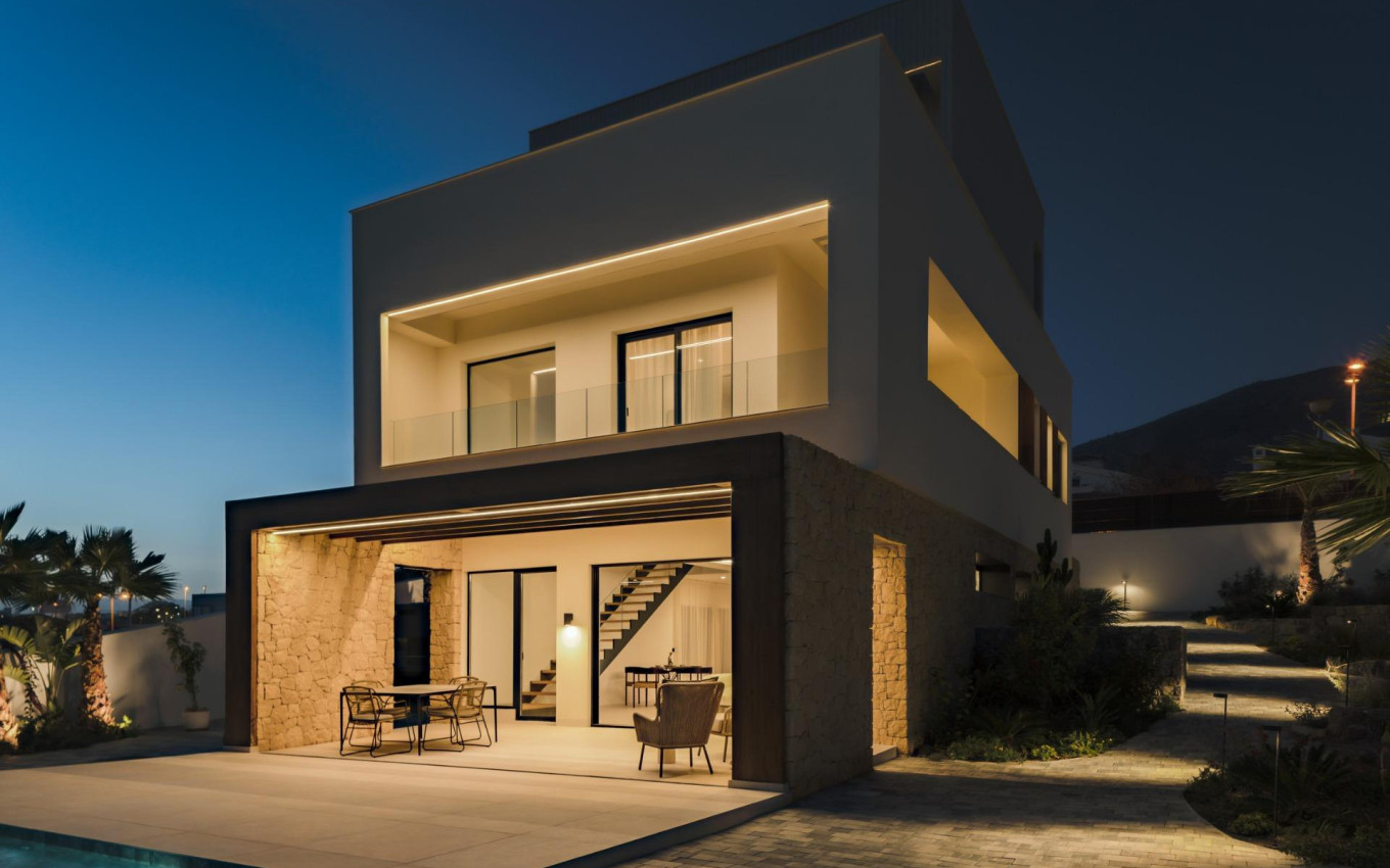 Obra Nueva - Villa - Finestrat - Campana garden