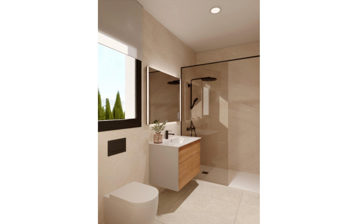 Obra Nueva - Villa - Fuente Álamo - Hacienda Del Álamo Golf