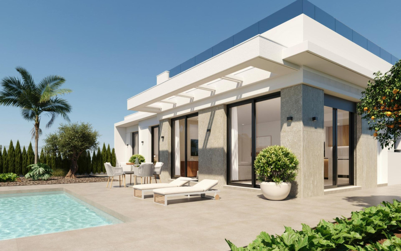 Obra Nueva - Villa - Fuente Álamo - Hacienda Del Álamo Golf