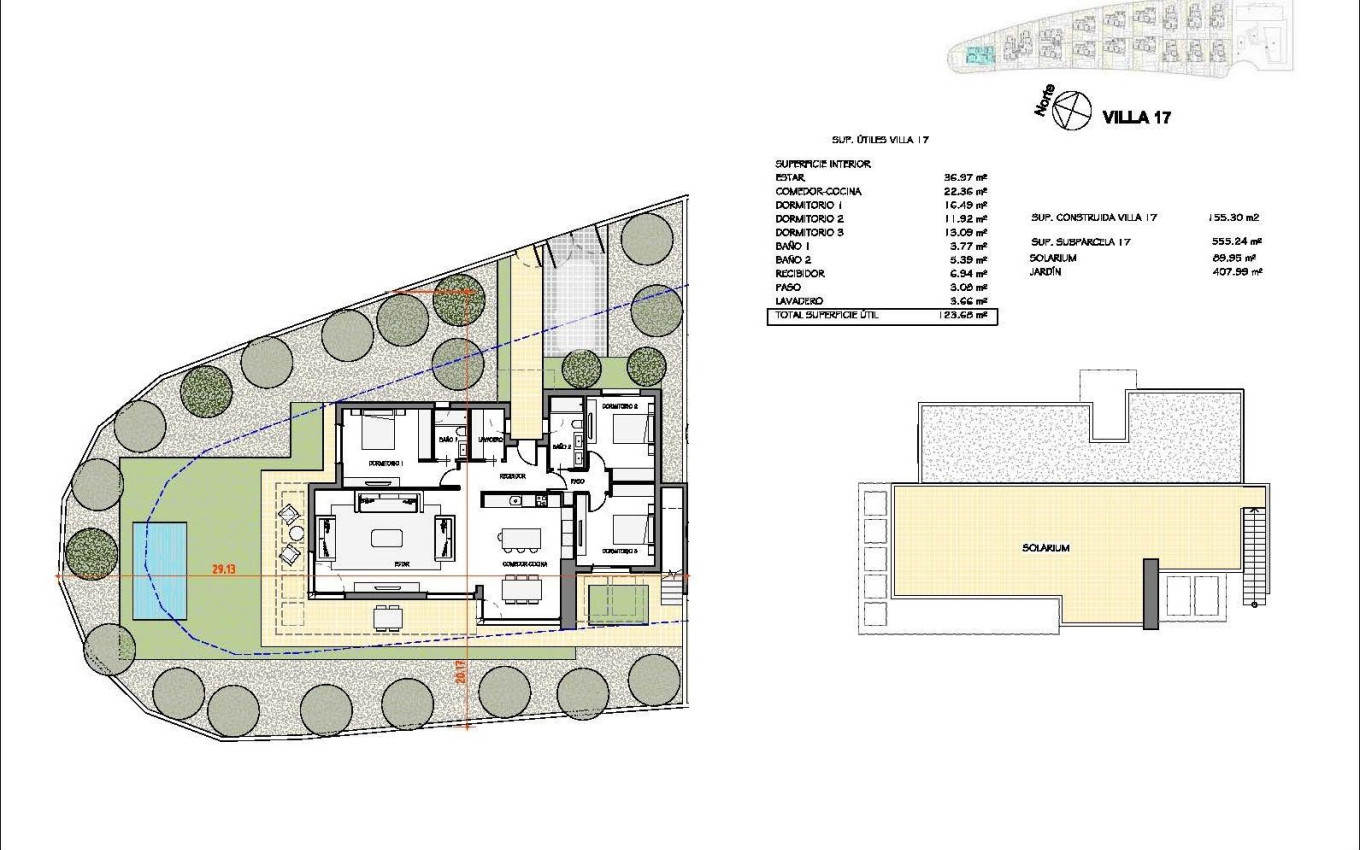 Obra Nueva - Villa - Fuente Álamo - Hacienda Del Álamo Golf