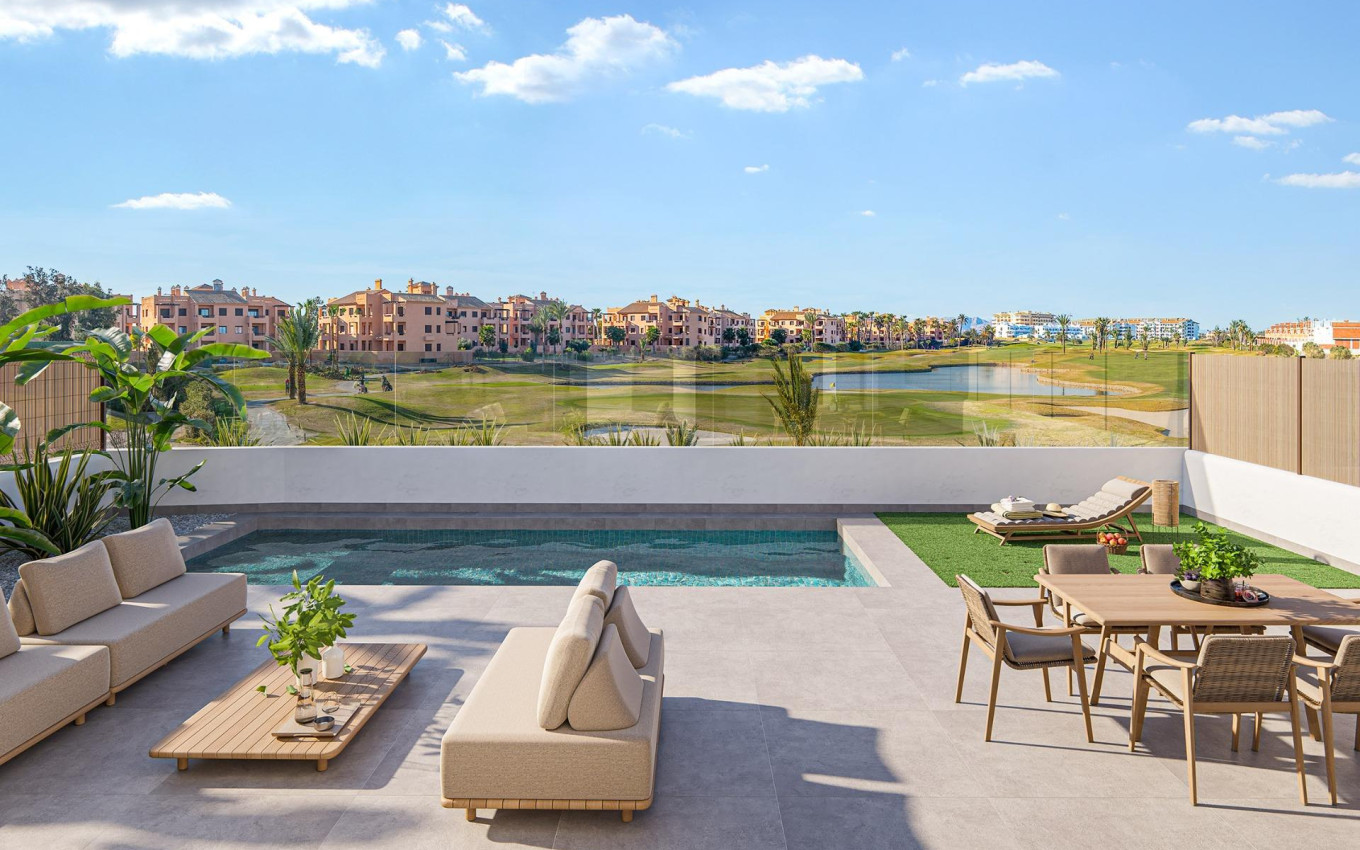 Obra Nueva - Villa - Los Alcázares - La Serena Golf